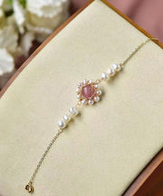 Elegant Original Design Patchwork Pearl Bracelet