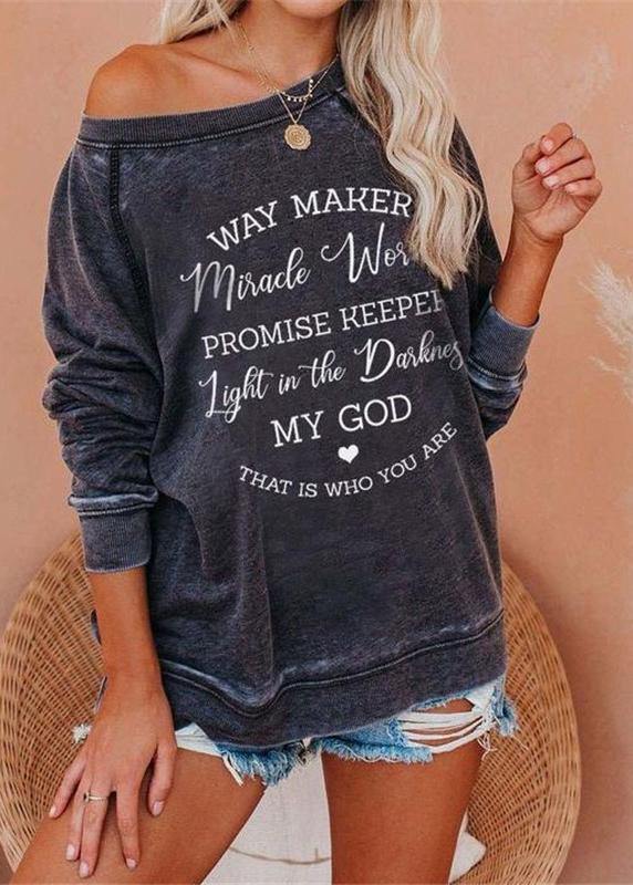 MY GOD, THAT IS WHO YOU ARE Graphic Hoodies Women Sweatshirt - SooLinen