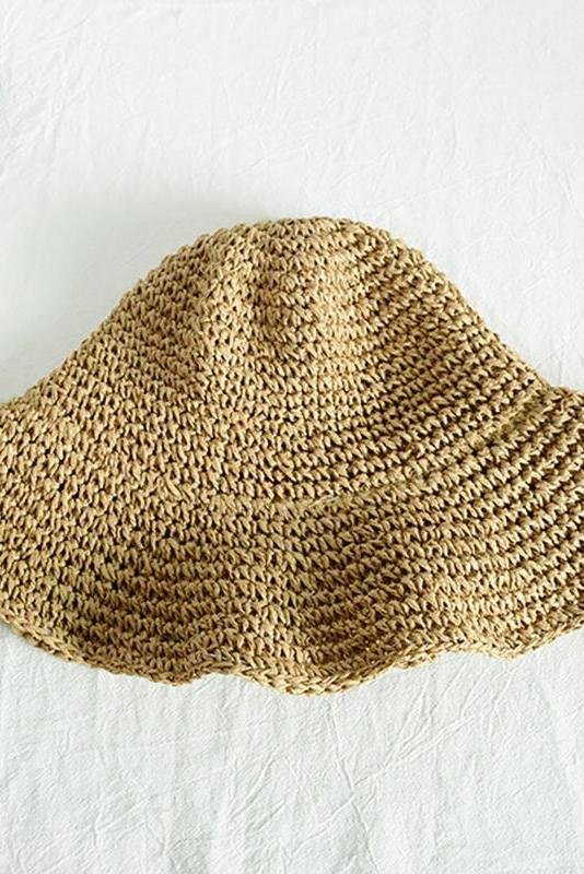 Summer Travel Sun Protection Foldable Straw Hat