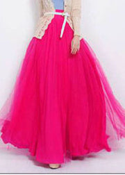 2022 Fashion Long Skirts Elastic Waist Maxi Skirt