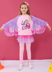 2025 Autumn Cute Princess Butterfly Wings Kids Girls Sports Two Piece Set