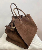 2024 New Brown Large Capacity Capacity Handbag