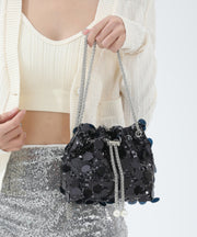 2025 New Gold Sequin Chain Crossbody Bag