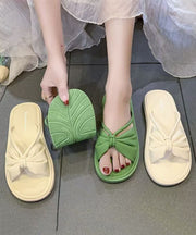 2024 New Green Versatile Leisure Edition Slippers Shoes