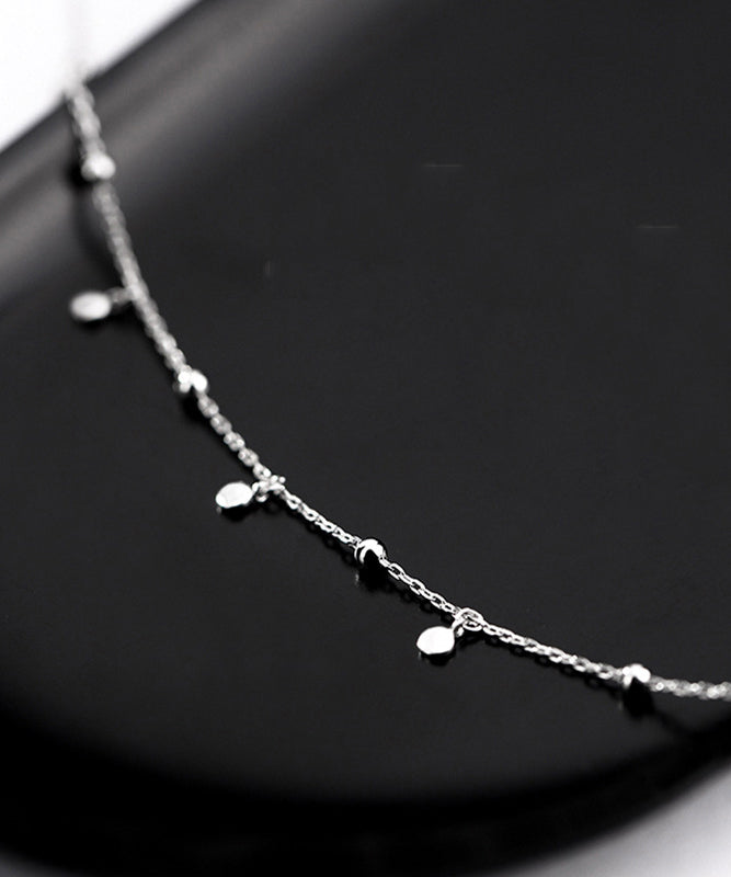 2024 New Jewelry Round Bead Zircon Discs Choker Necklace for Women