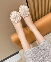 2025 Summer Floral Fish Mouth Flat and Comfortable Sandals