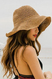 Summer Travel Sun Protection Foldable Straw Hat