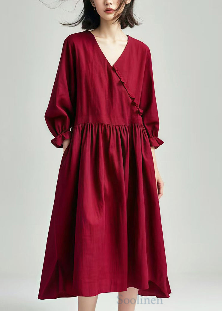 Art Mulberry Oversized Cotton Maxi Dress Spring