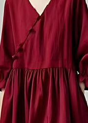 Art Mulberry Oversized Cotton Maxi Dress Spring