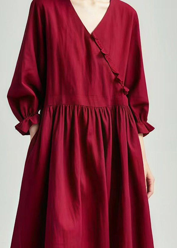 Art Mulberry Oversized Cotton Maxi Dress Spring