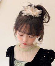 Art Pink Alloy Tulle Zircon Sequins Crown Girls Hairpin