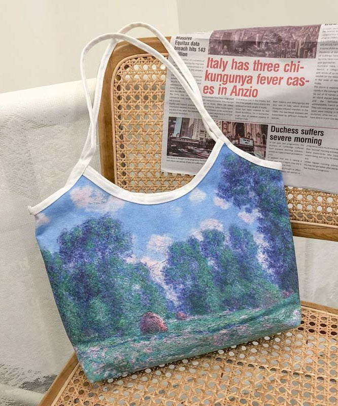 Beautiful Paitings Art Canvas Satchel Handbag