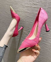 Beautiful Pink High Heels Pointed Toe Stiletto High Heels