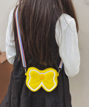 Beautiful Purple Butterfly Kids Girls Messenger Bag