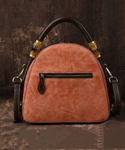 Boutique Pink Jacquard Calf Leather Tote Handbag