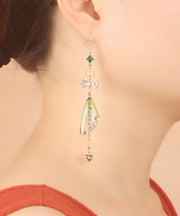 Beautiful Butterfly Wings Drop Earrings