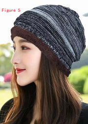 Casual Versatile Knit Warm Fleece Boonie Hat