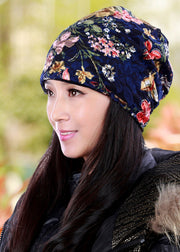Chic Red Embroidery Floral Lace Bonnie Hat