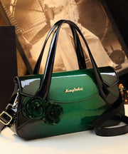 Classy Gradient Color Three-dimensional Flower Tote Handbag