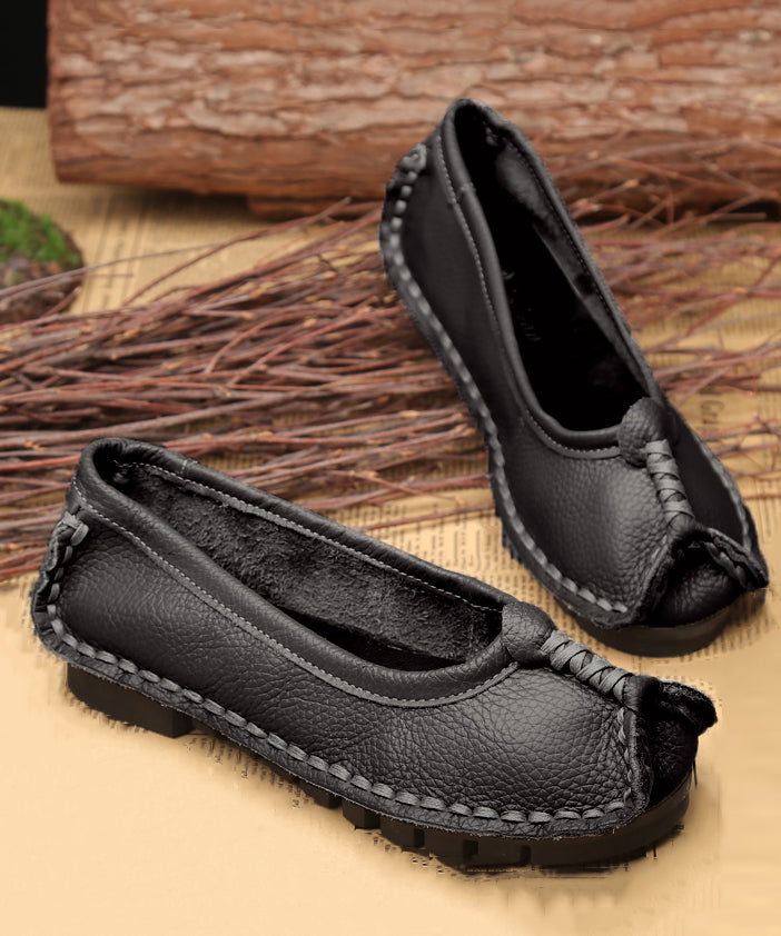 Comfortable Mulberry Splicing Flats Shoes