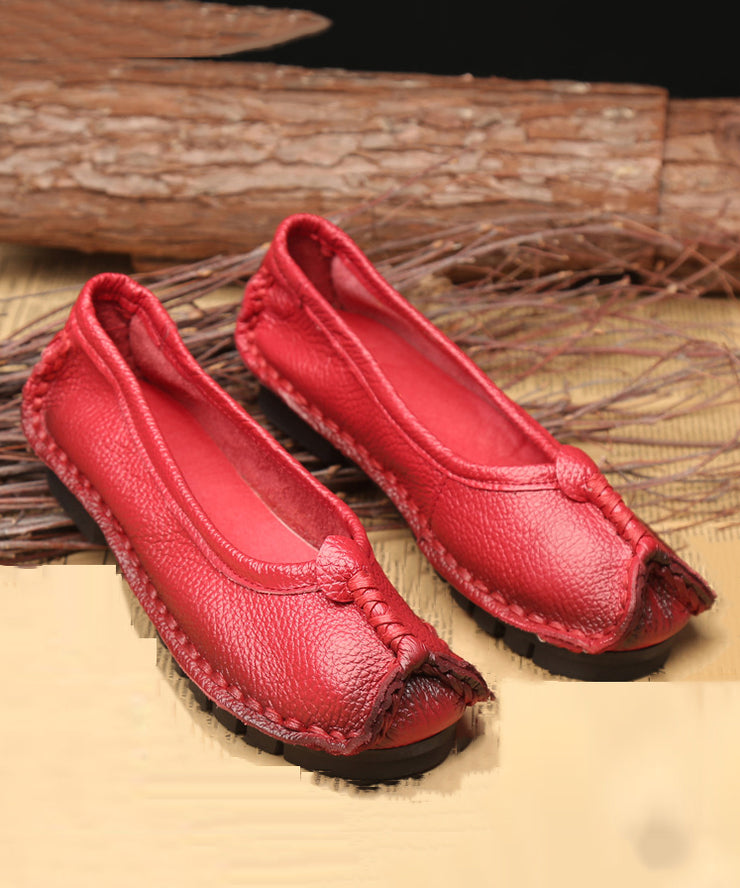 Comfortable Mulberry Splicing Flats Shoes