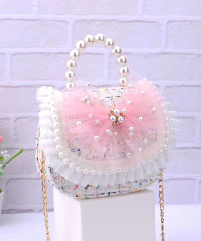 Cute Fashion Kids Girls Nail Bead Princess Crossbody Bag