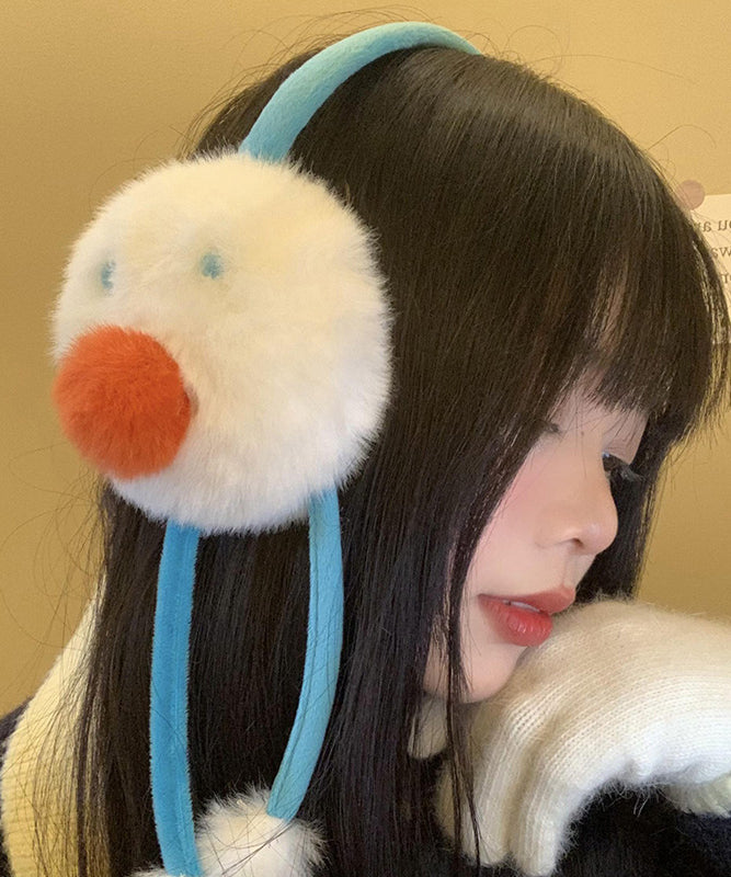 Cute Fuzzy Fur Fluffy Warm Earmuffs For Women In Winter