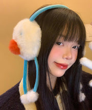 Cute Fuzzy Fur Fluffy Warm Earmuffs For Women In Spring