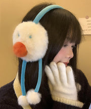 Cute Fuzzy Fur Fluffy Warm Earmuffs For Women In Spring