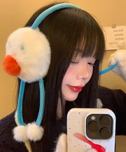 Cute Fuzzy Fur Fluffy Warm Earmuffs For Women In Winter