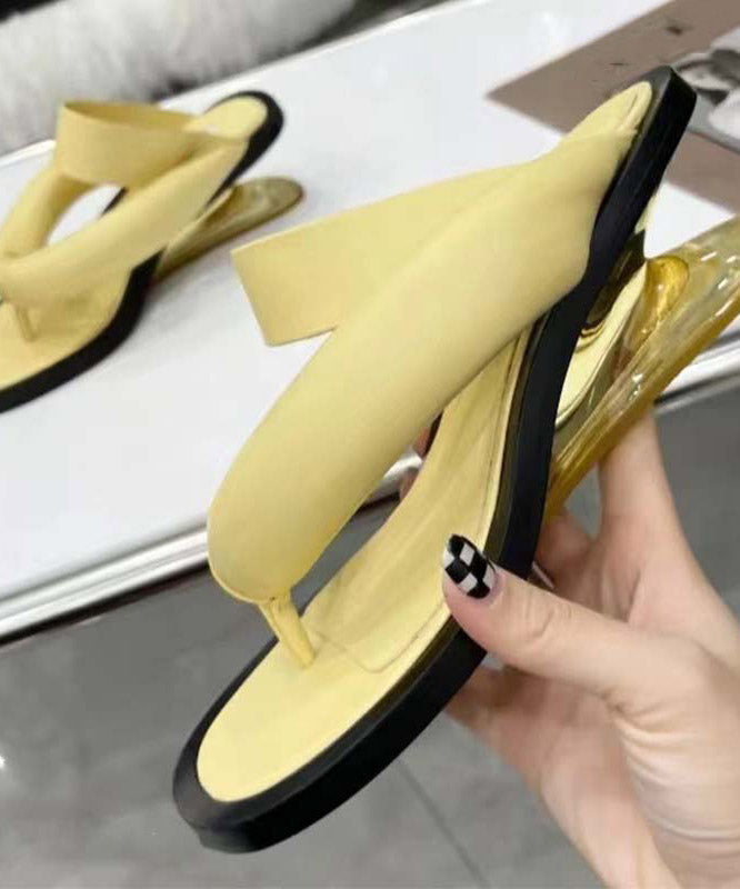 DIY Black Platform Fitted Cross Strap Flip Flops