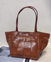 DIY Coffee Wing Faux Leather Satchel Handbag