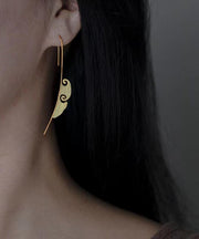 DIY Gold Sterling Silver Overgild Drop Earrings