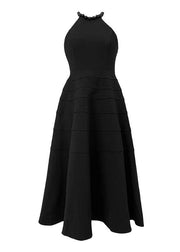 Dinner Black Cold Shoulder Long Vestidos Dress Summer