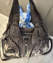 European And American Tie Dyed Gradient Satchel Bag Handbag