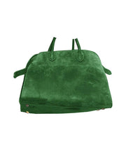 Fashion Green Large Capacity Suede Tote Handbag