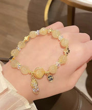 Fashion Rainbow Crystal A Mythical Wild Animal Charm Bracelet