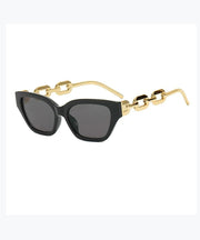 Fashionable Cat Eye Chain Leg Sunglasses 2024 New Model
