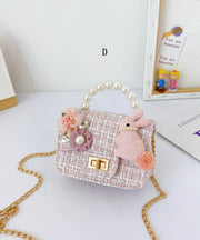 Fashionable Cute Mini Kids Girls Nail bead Messenger Bag