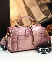 Fine Alligator Pattern Durable CrossBody Women Handbags