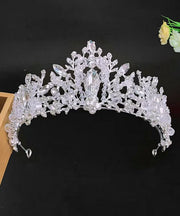Fine Alloy Zircon Crystal Hollow Out Kids Crown