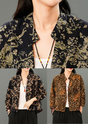 Handmade Leopard Print Cozy Coats Spring