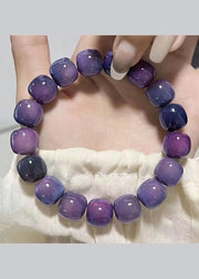 Handmade Purple Ball Bodhi Bracelet