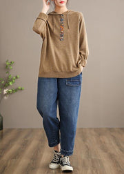 Handmade Spring Casual Pants Oversize Denim Blue Photography Elastic Waist Trousers - SooLinen