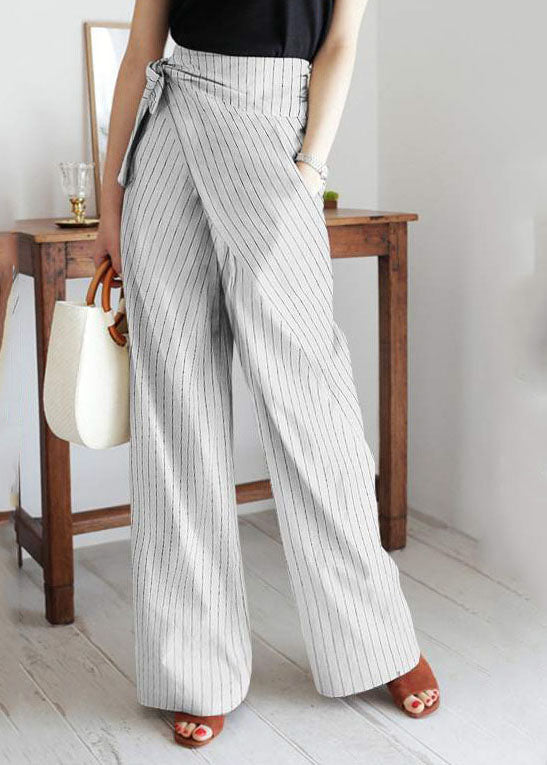 High Waist Vintage Women Long Palazzo Trouser Wide Leg Pants