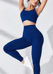 Ignite Lavender Butt Scrunch Sports Bra And Leggings Set Suit Running Leggings