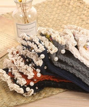 Korean Version Of Medium Tube Trendy Jacquard Small Floral Pearl Socks