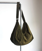 Minimalist Work Style Large Capacity Nylon Crossbody Bag