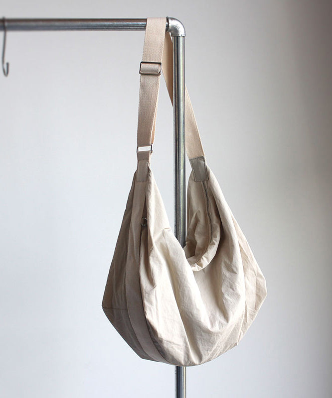 Minimalist Work Style Large Capacity Nylon Crossbody Bag