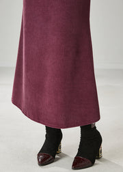 Modern Mulberry Silm Fit Corduroy Skirts Spring